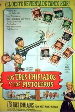 Poster Los tres Chiflados y los Pistoleros