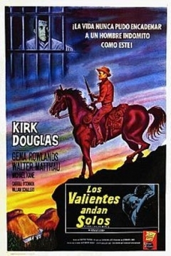 Poster Los Valientes andan Solos