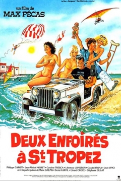 Poster Deux enfoirés à Saint-Tropez