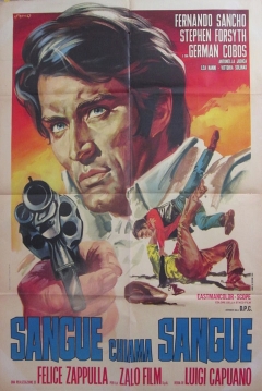 Poster La sangre llama a la sangre