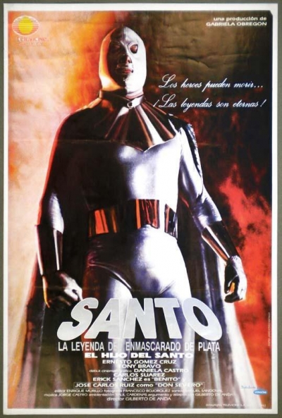Poster Santo: la leyenda del enmascarado de plata
