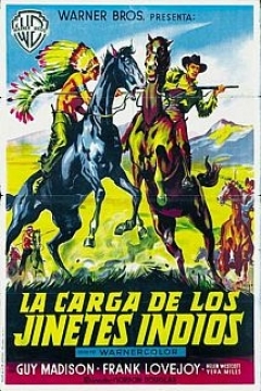 Poster La Carga de los Jinetes Indios