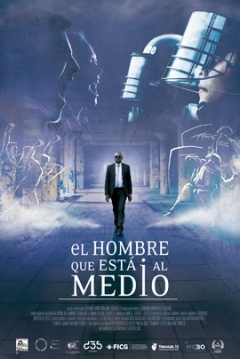 Poster El hombre que está al medio