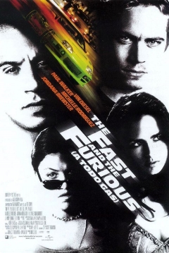 The Fast and the Furious (A todo Gas) — póster