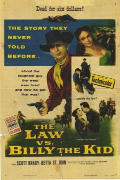 Poster La ley contra Billy el Niño