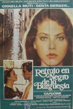Poster Retrato en negro de la burguesía