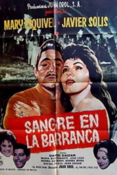 Poster Sangre en la barranca
