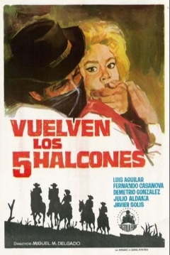 Poster Vuelven los cinco halcones