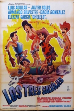 Poster Los tres Salvajes