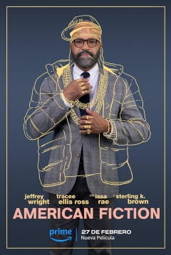 American Fiction — póster