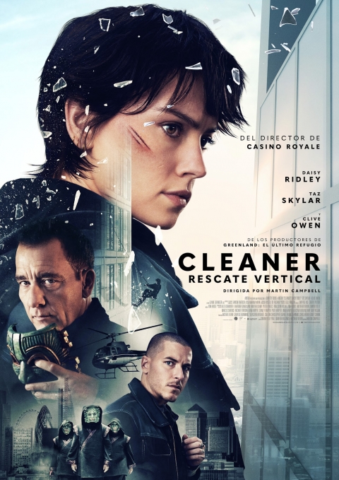 Cleaner: Rescate Vertical — póster