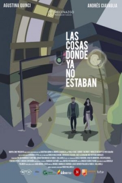 Poster Las Cosas donde ya no Estaban