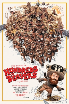 Poster Cientos de Castores