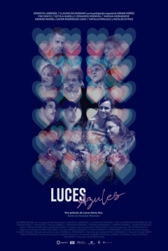 Poster Luces Azules