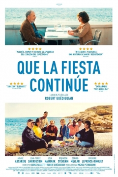 Poster Que la Fiesta Continúe