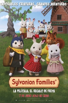 Poster Sylvanian Families la Película: El Regalo de Freya