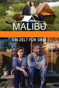 Poster Malibú. Una tienda de campaña para tres