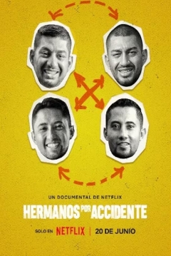 Poster Hermanos por Accidente