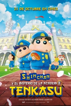 Poster Shin Chan y el misterio de la Academia Tenkasu
