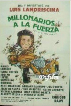Poster Millonarios a la Fuerza