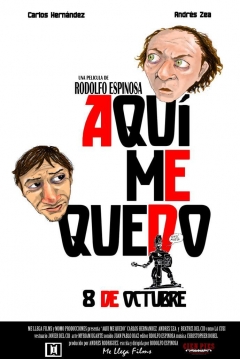 Poster Aquí me Quedo