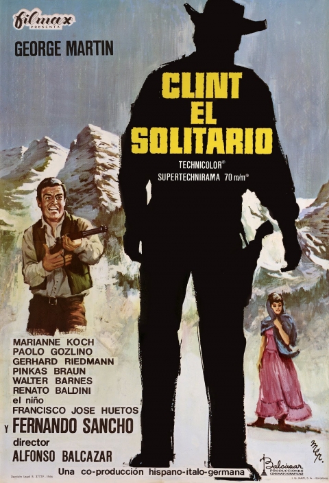 Poster Clint, el Solitario