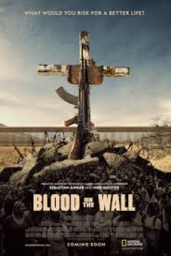 Poster Blood on the wall