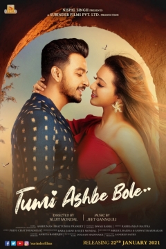 Poster Tumi Ashbe Bole