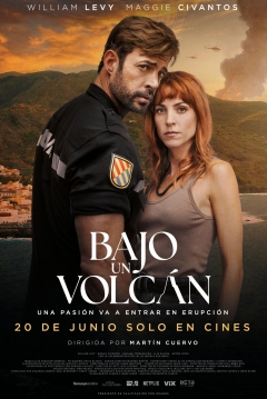 Póster de Bajo un Volcán