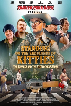 Poster Standing on the Shoulders of Kitties