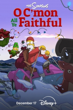 Poster Los Simpson: (Ho Ho Ho) Santa Homer