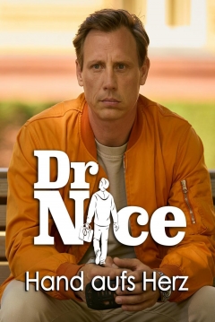 Poster Dr. Nice. La mano en el corazón