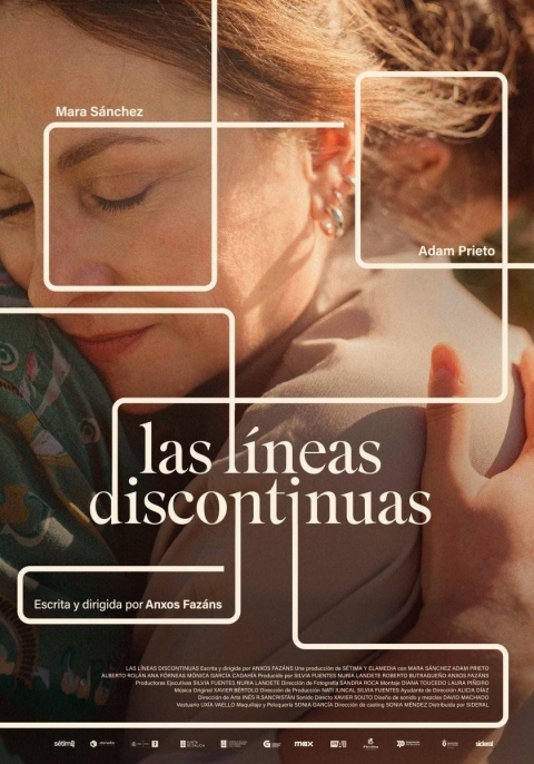 Poster Las Líneas Discontinuas
