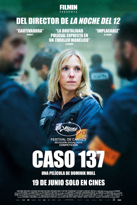 Cartel oficial en español de Caso 137