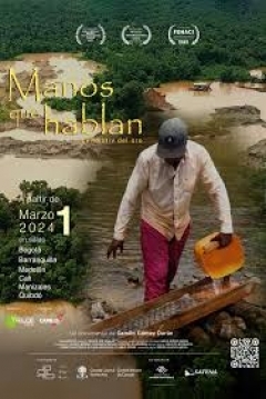 Poster MANOS QUE HABLAN