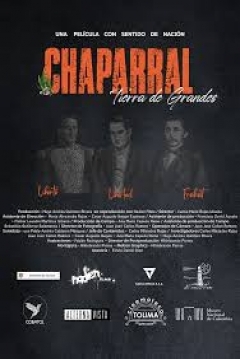 Poster Chaparral, Tierra de grandes
