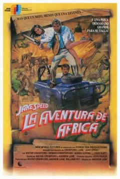 Poster Jake Speed: La Aventura de África