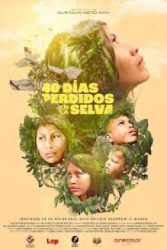 Poster 40 días perdidos en la Selva