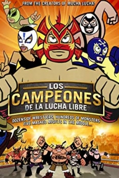 Poster Los campeones de la lucha libre