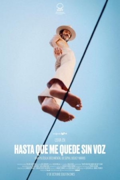 Poster Hasta que me quede sin voz