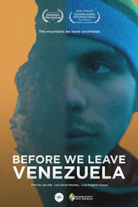Poster Before we leave Venezuela