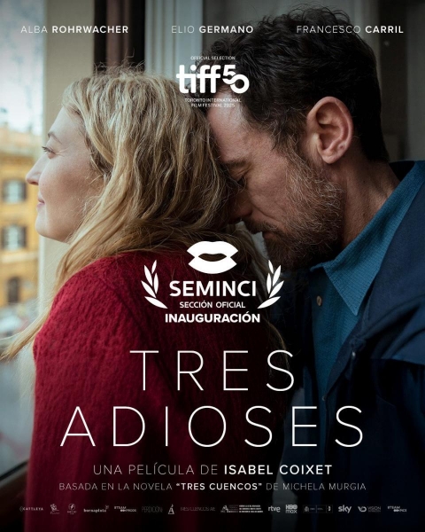 Póster de Tres adioses