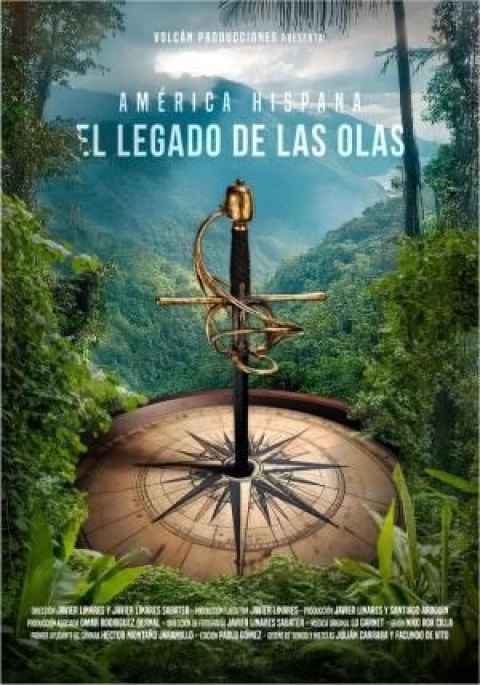 Poster América Hispana. El legado de las olas