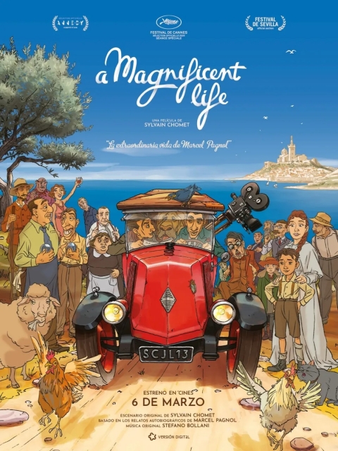 Poster La extraordinaria vida de Marcel Pagnol