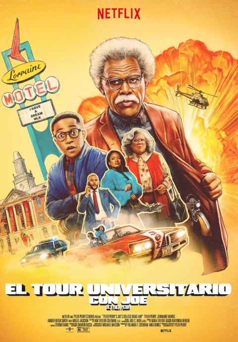 Poster El tour universitario con Joe