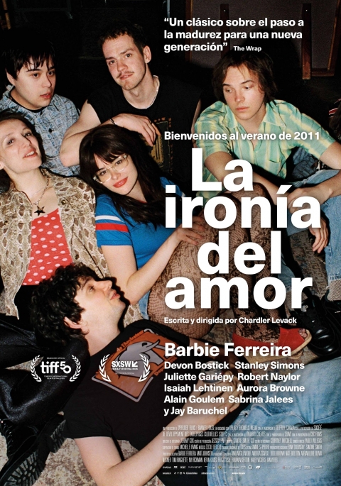 Cartel oficial en español de La ironía del amor