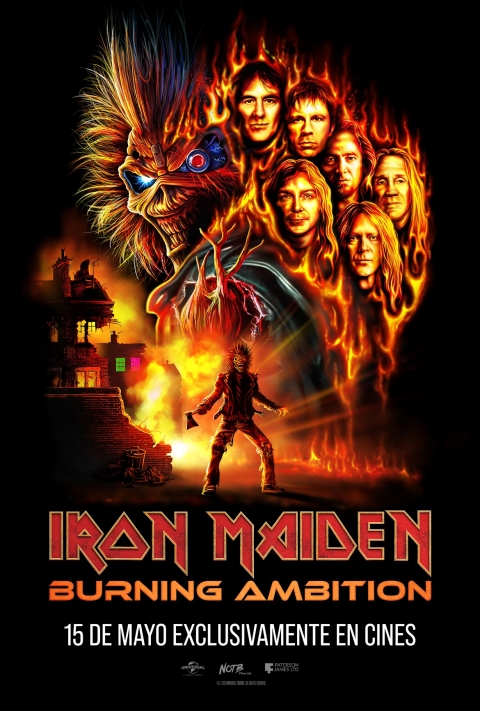 Ficha Iron Maiden: Burning ambition