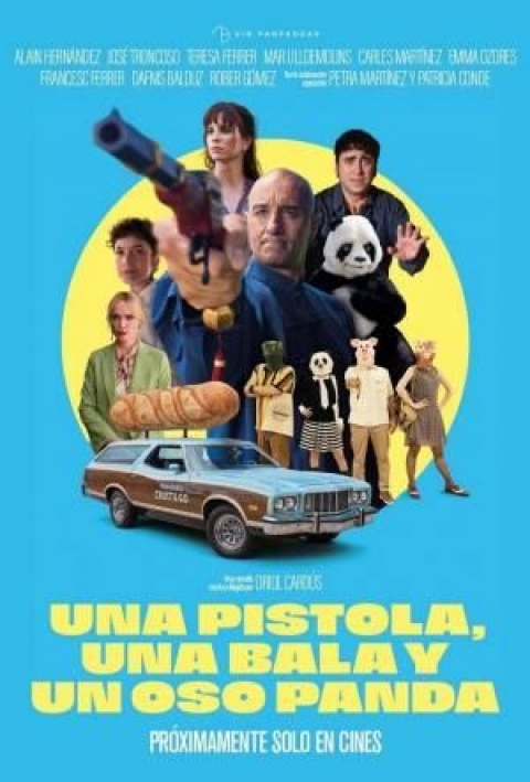 Una pistola, una bala y un oso panda