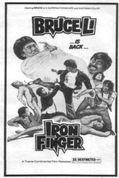 Poster Bruce Li Contra el Dedo de Hierro