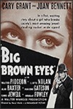 Poster Sus Grandes Ojos Marrones